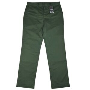 Mountain Hardwear Cederberg Utility Pant Hiking Gorpcore Mens 34 Green Stretch